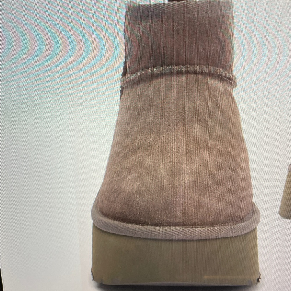 UGG Women's Classic Mini New Heights Platform HCK Boots - Picture 10 of 13